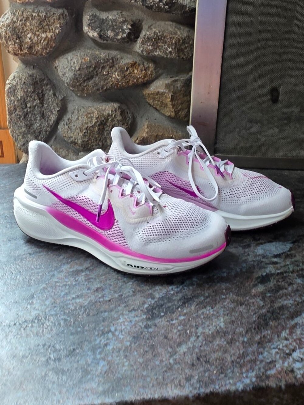 Nike Air Zoom Pegasus Running Sneakers Size 8 - Picture 5 of 15